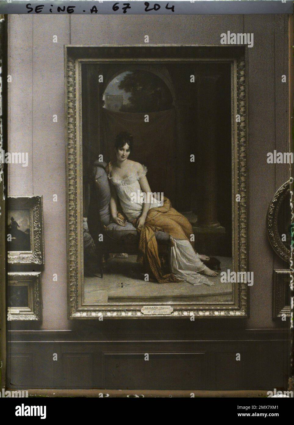 Paris (8. arr.), Frankreich Madame Récamier du Baron Gérard, Petit Palais, Stockfoto