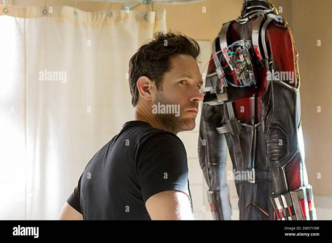 ANT-MAN 2015 Marvel Studios Film mit Paul Rudd Stockfoto