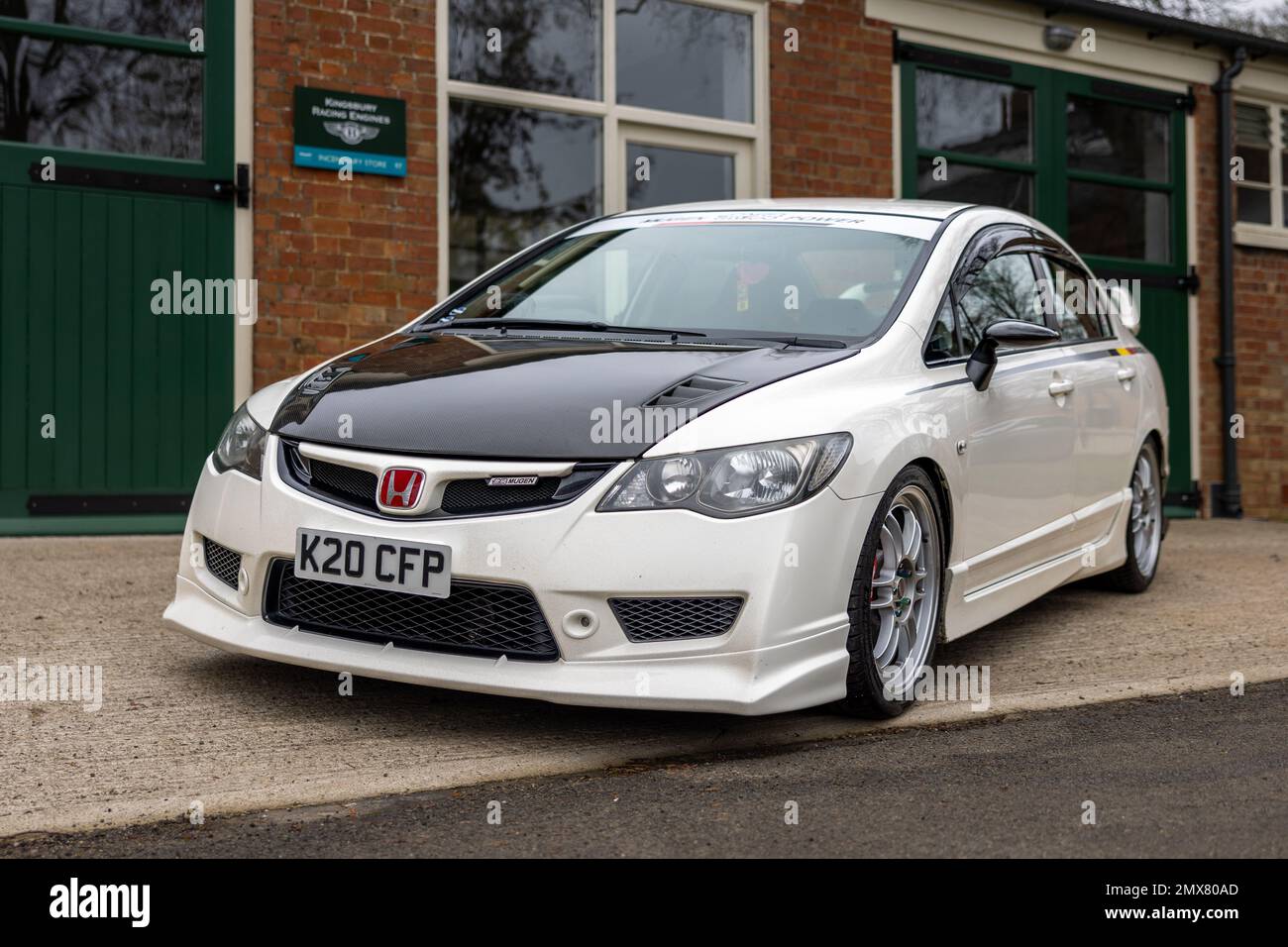 Honda Civic Type R 2007, ausgestellt auf der japanischen Versammlung, die am 29. Januar 2023 im Bicester Heritage Centre stattfindet. Stockfoto