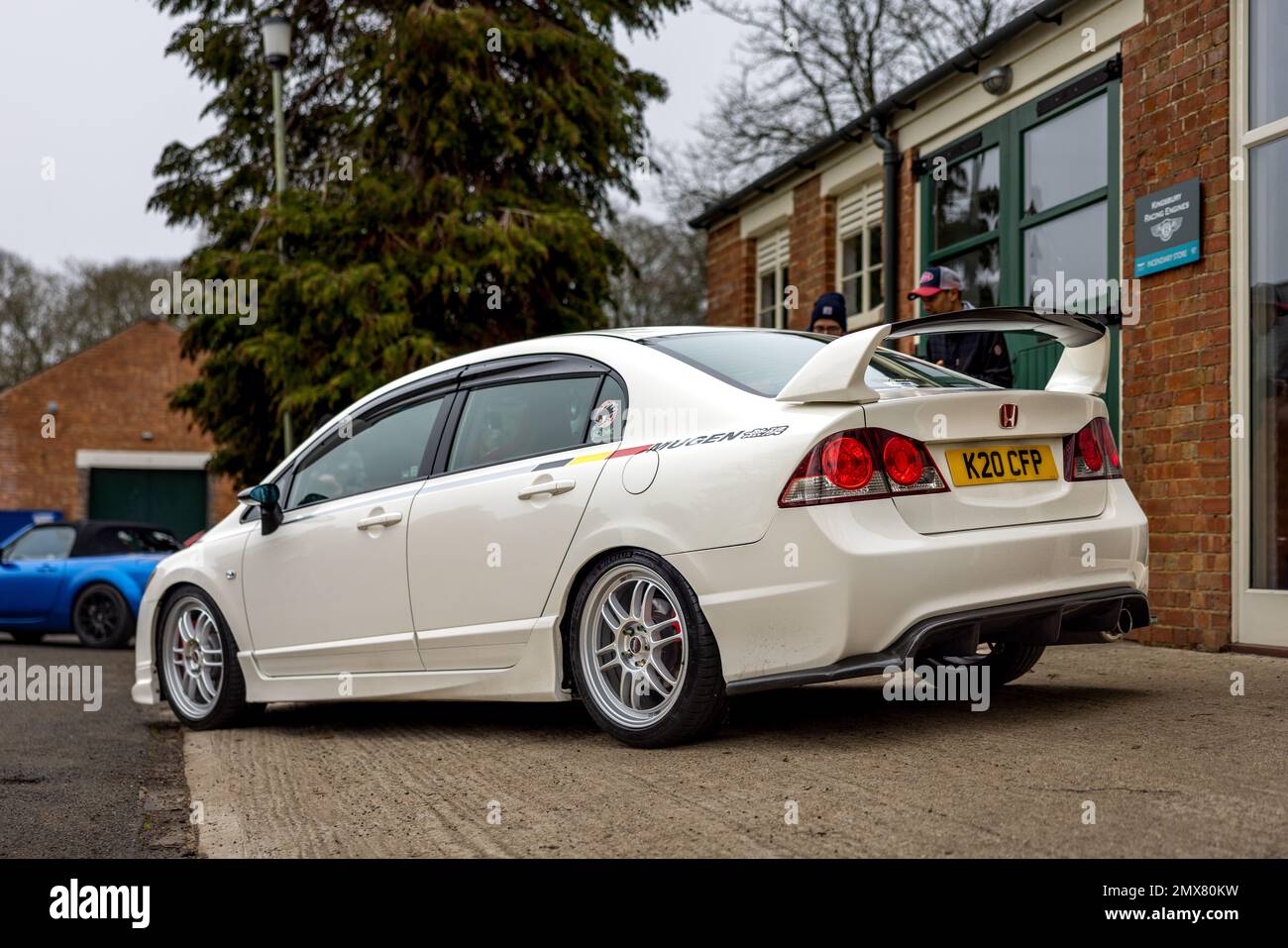 Honda Civic Type R 2007, ausgestellt auf der japanischen Versammlung, die am 29. Januar 2023 im Bicester Heritage Centre stattfindet. Stockfoto