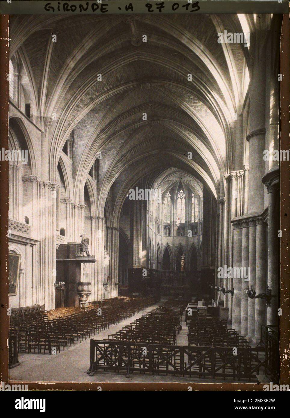 Bordeaux, Frankreich , 1920-1921 - Charente, Gironde, Basse - Pyrénées, Hautes Pyrénées - Fernand Cuville Stockfoto