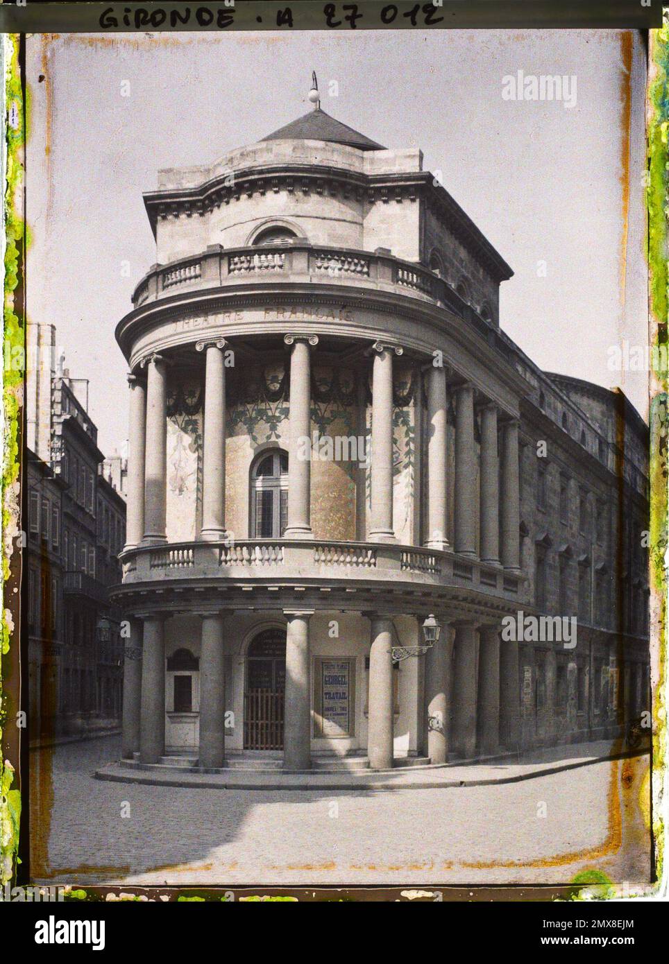 Bordeaux, Frankreich das französische Theater, das seither ein Kino geworden ist, 1920-1921 - Charente, Gironde, Basse - Pyrénées, Hautes Pyrénées - Fernand Cuville Stockfoto