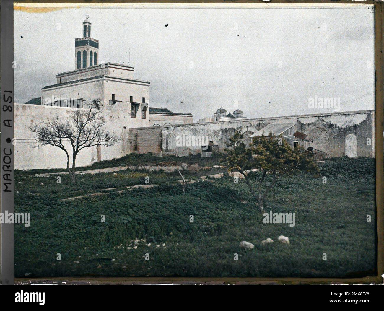 Fès, Maroc Dar El Makhzen (Palais Al Makhzen) , 1912-1913 - Marokko - Stéphane Passet - (Dezember - Januar) Stockfoto
