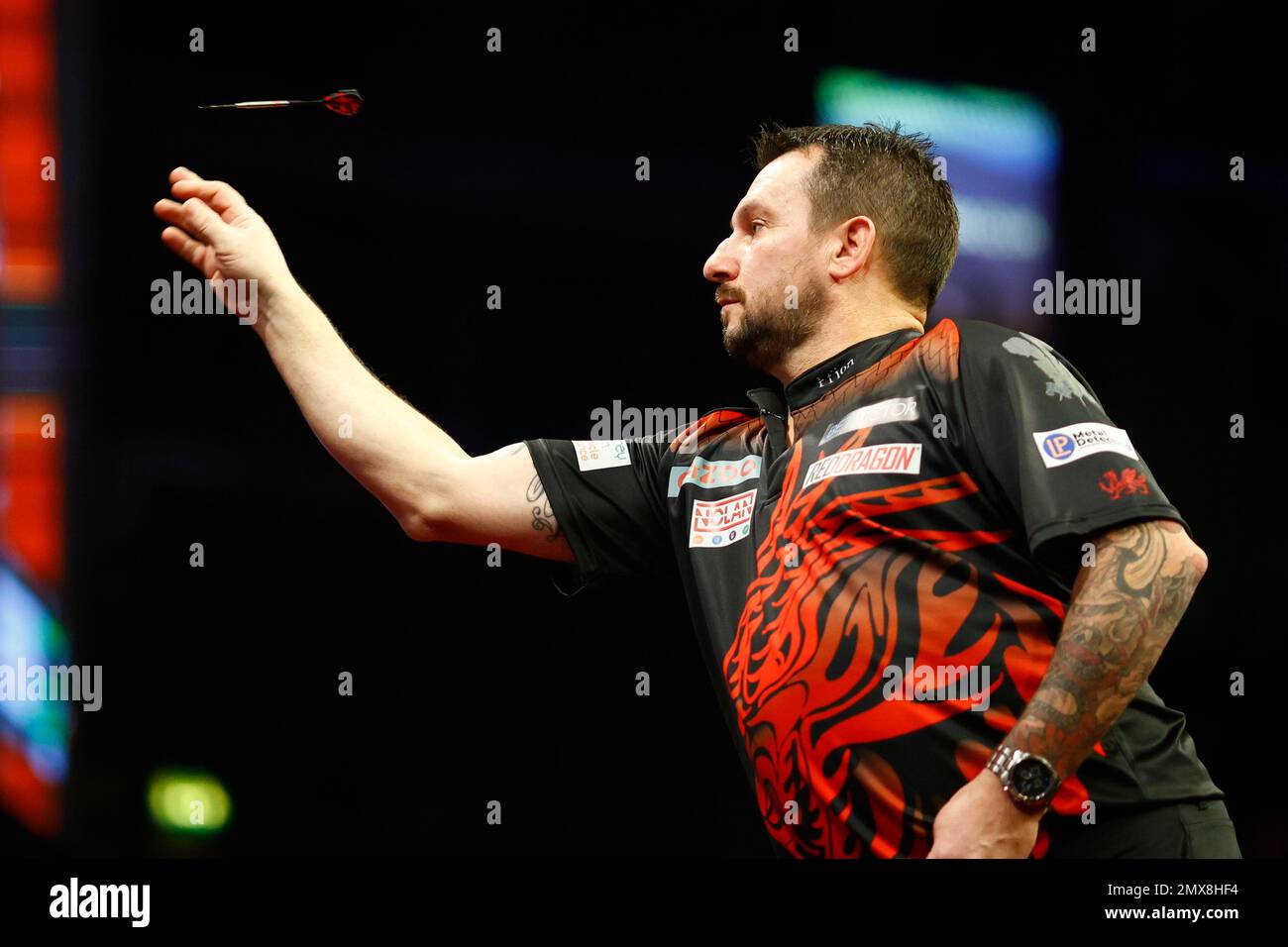 Cazoo premier league darts 2023 Fotos und Bildmaterial in hoher