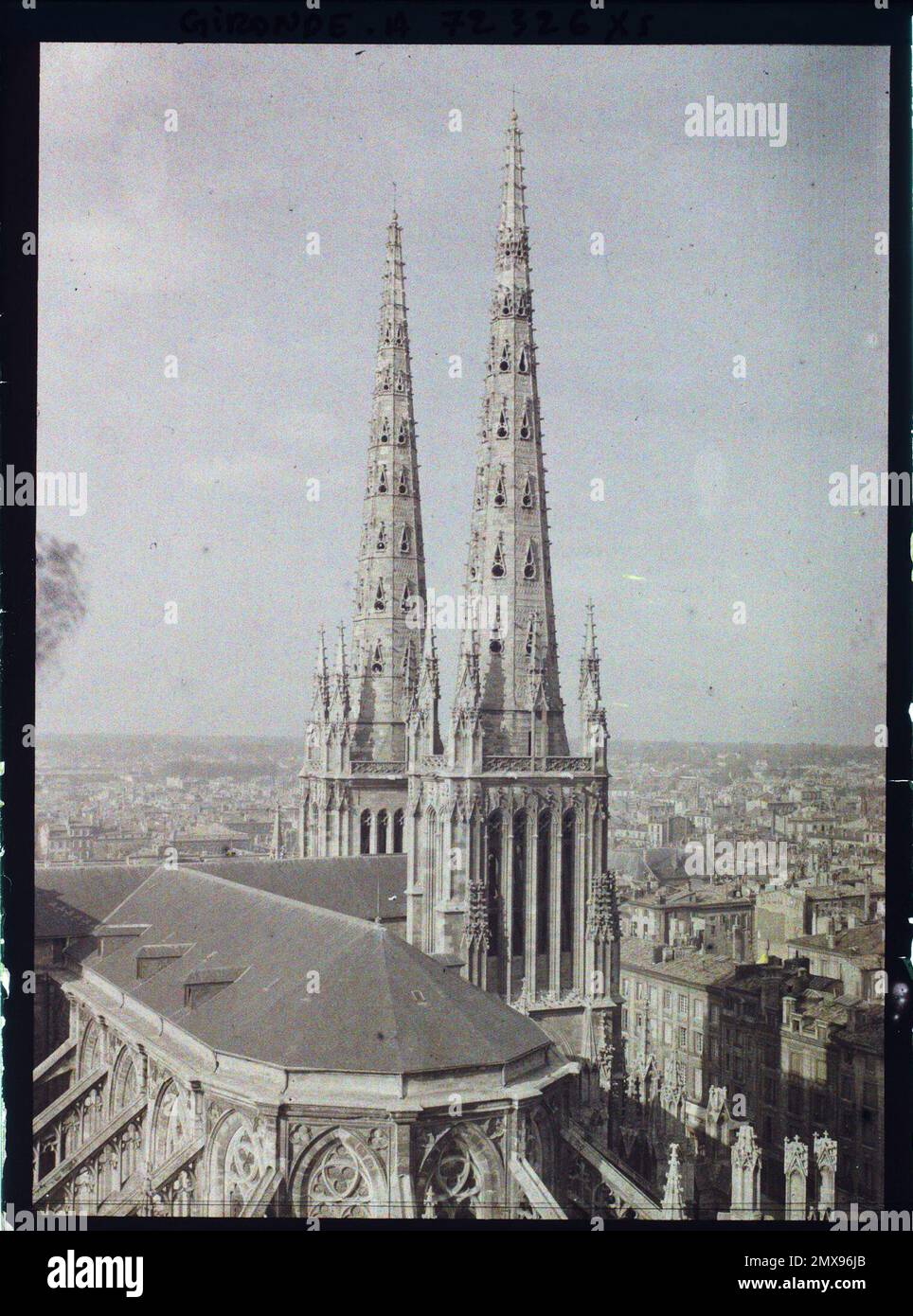 Bordeaux, Frankreich , 1920-1921 - Charente, Gironde, Basse - Pyrénées, Hautes Pyrénées - Fernand Cuville Stockfoto