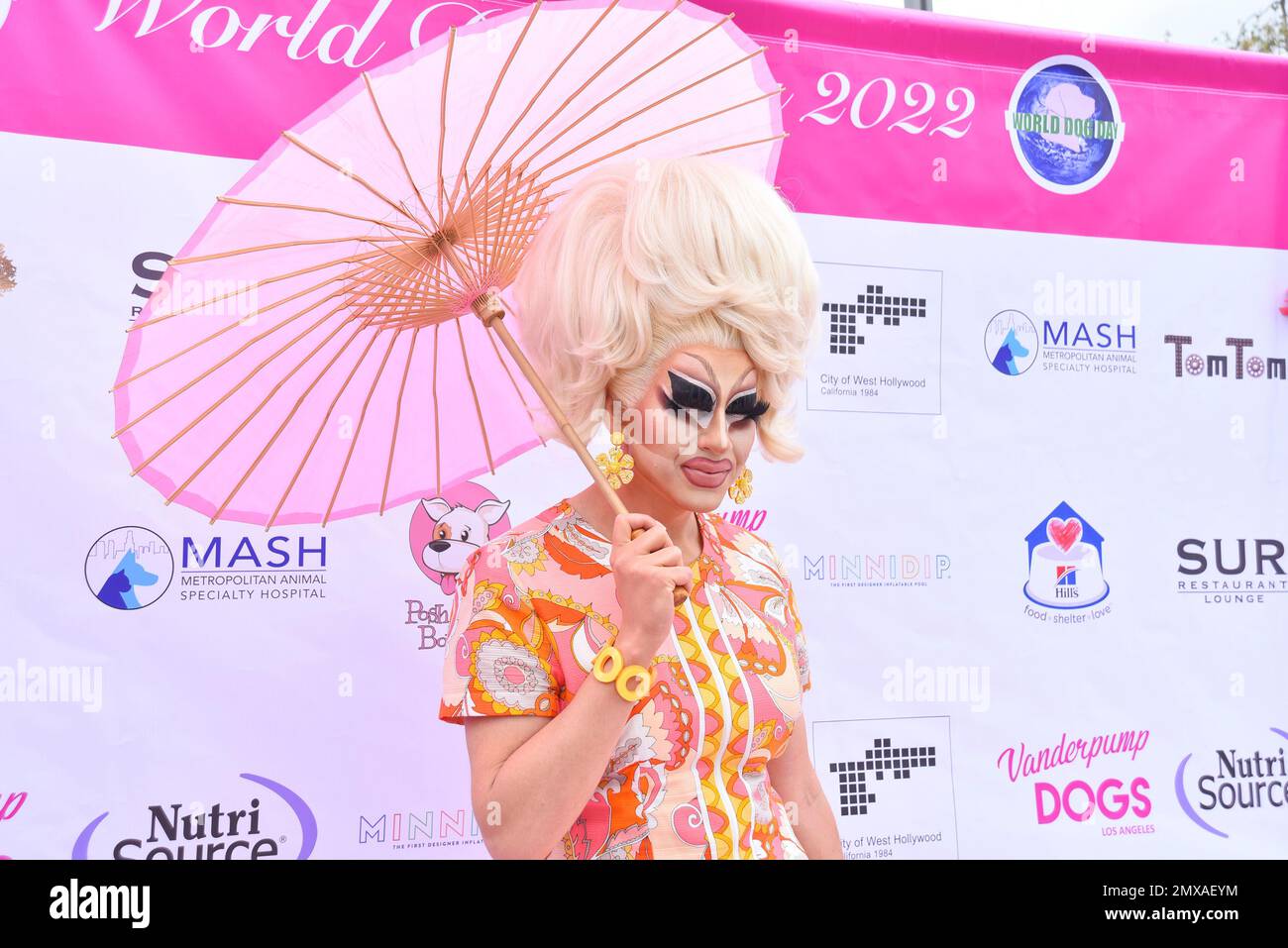 TRIXIE Mattel nimmt an Vanderpump Dogs 6. Annual World Dog Day Teil. Foto: Michael Mattes/michaelmattes.Co Stockfoto
