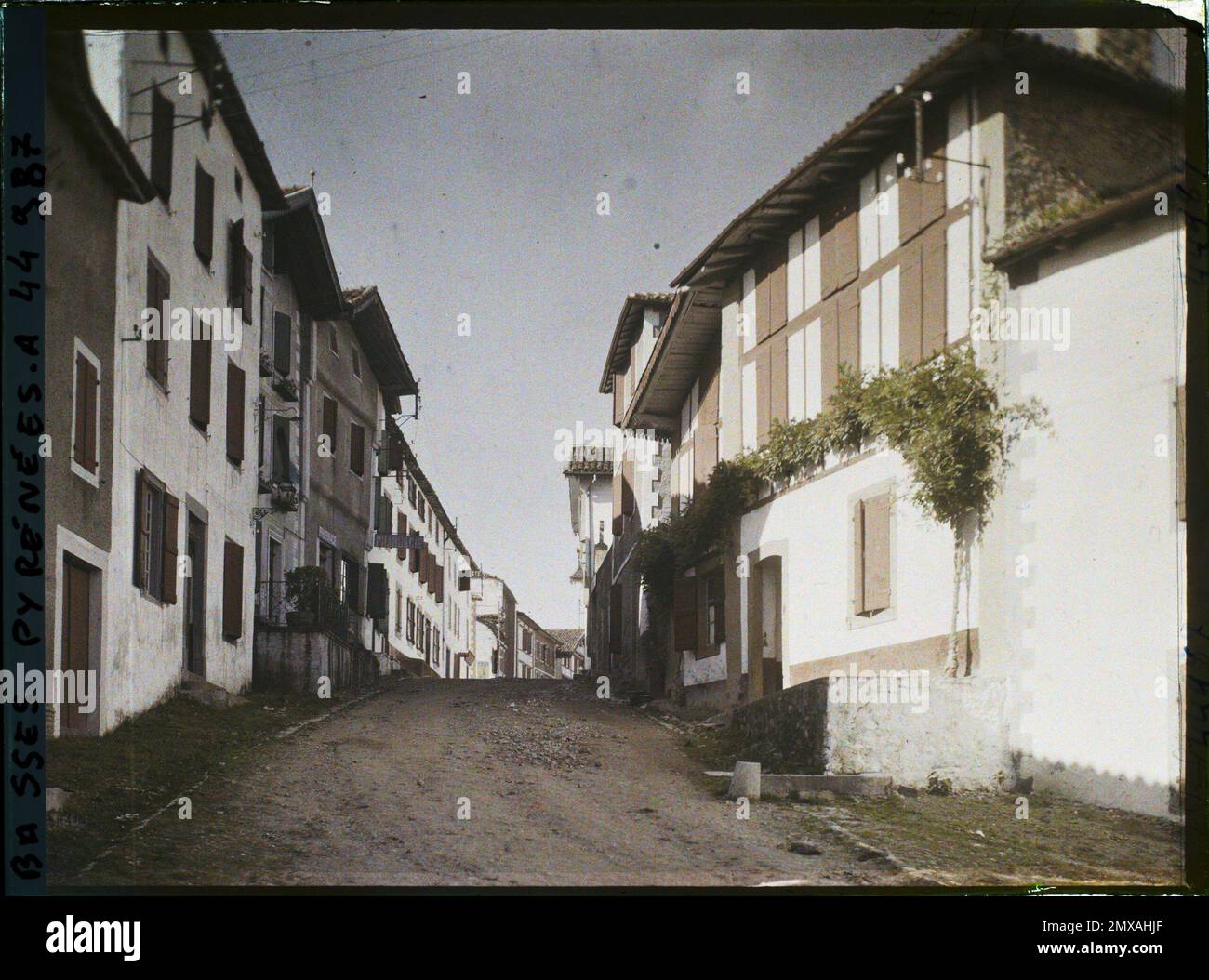 Espelette, Frankreich , 1924 - Aquitaine - Auguste Léon Stockfoto