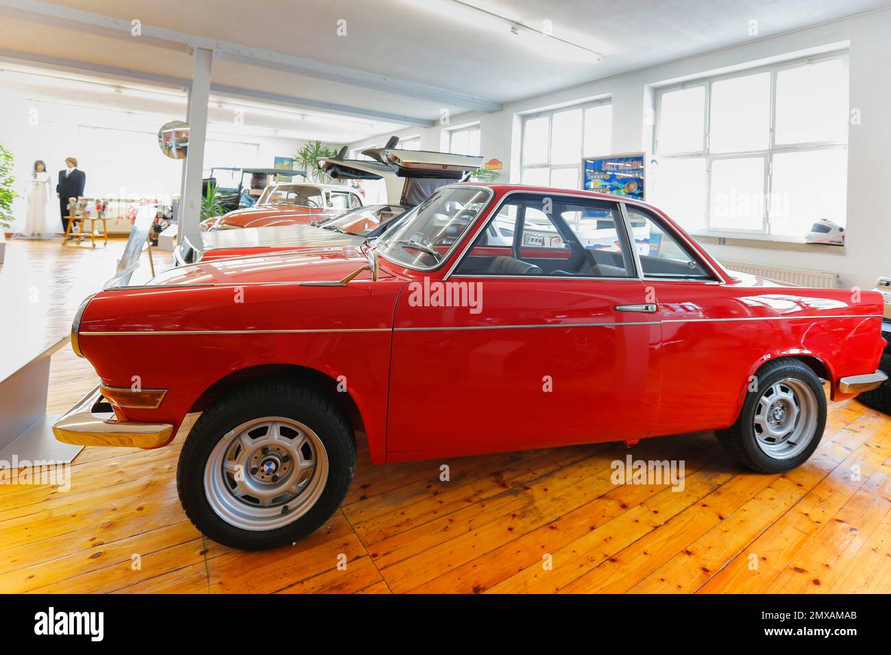 BMW, Engstingen Automuseum, Oldtimer, Ausstellung, Engstingen, Baden-Württemberg, Deutschland Stockfoto