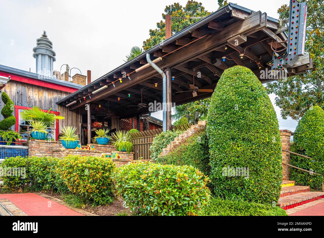 Pappasito's Cantina in Marietta, Georgia, ist Teil einer familiengeführten Tex-Mex Restaurantkette mit Sitz in Houston, Texas. (USA) Stockfoto