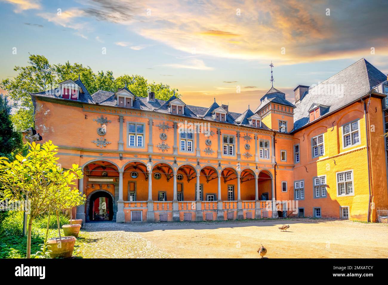 Schloss Rheydt, Moenchengladbach, Deutschland Stockfoto