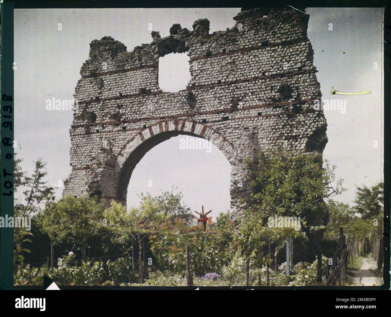 Cahors, Frankreich , 1916 - Französische Provinzen - Jean Brunhes, Auguste Léon und Georges Chevalier - (April - Juli) Stockfoto