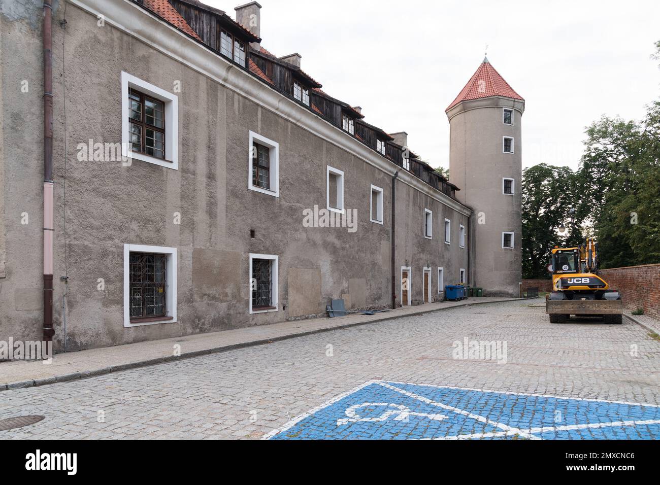 Schloss des gotischen Teutonischen Ordens in Paslek, Polen © Wojciech Strozyk / Alamy Stock Photo *** Lokale Bildunterschrift *** Stockfoto