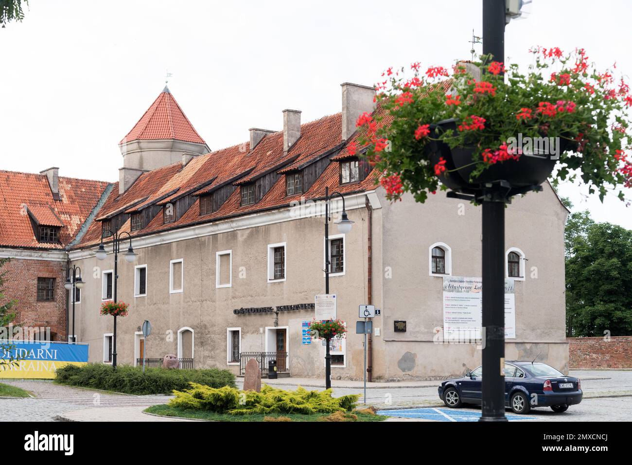 Schloss des gotischen Teutonischen Ordens in Paslek, Polen © Wojciech Strozyk / Alamy Stock Photo *** Lokale Bildunterschrift *** Stockfoto