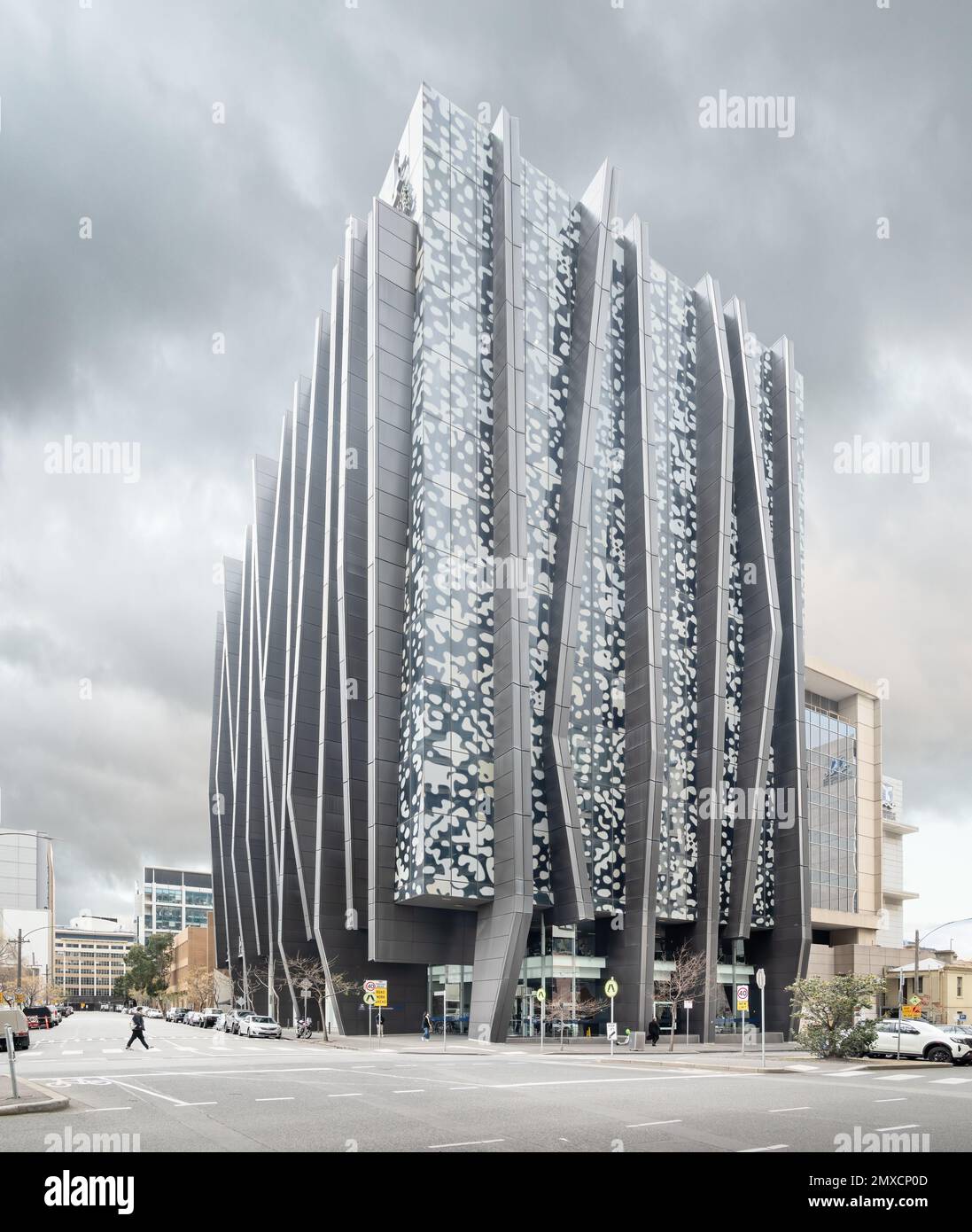 Melbourne, Victoria, Australien - Fakultät für Wirtschaft und Wirtschaft an der University of Melbourne von Metier 3 Architects Stockfoto