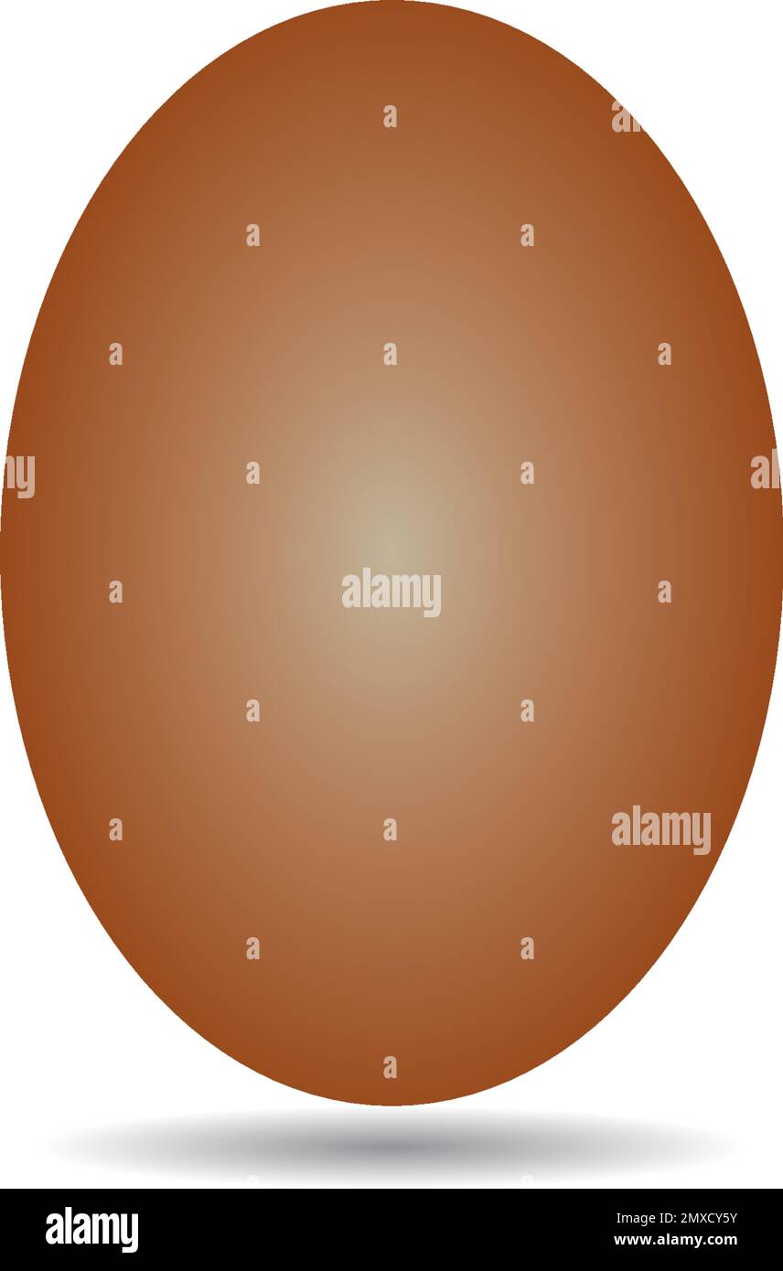 Ei-Symbol-Vektordarstellung - Designhintergrund. Stock Vektor