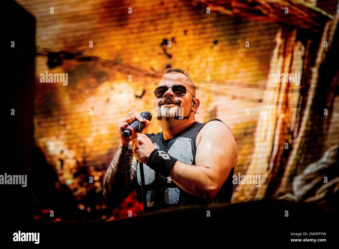 Frankreich 21. Juni 2019 Sabaton - live at Hell Fest Clisson © Andrea Ripamonti / Alamy Stockfoto