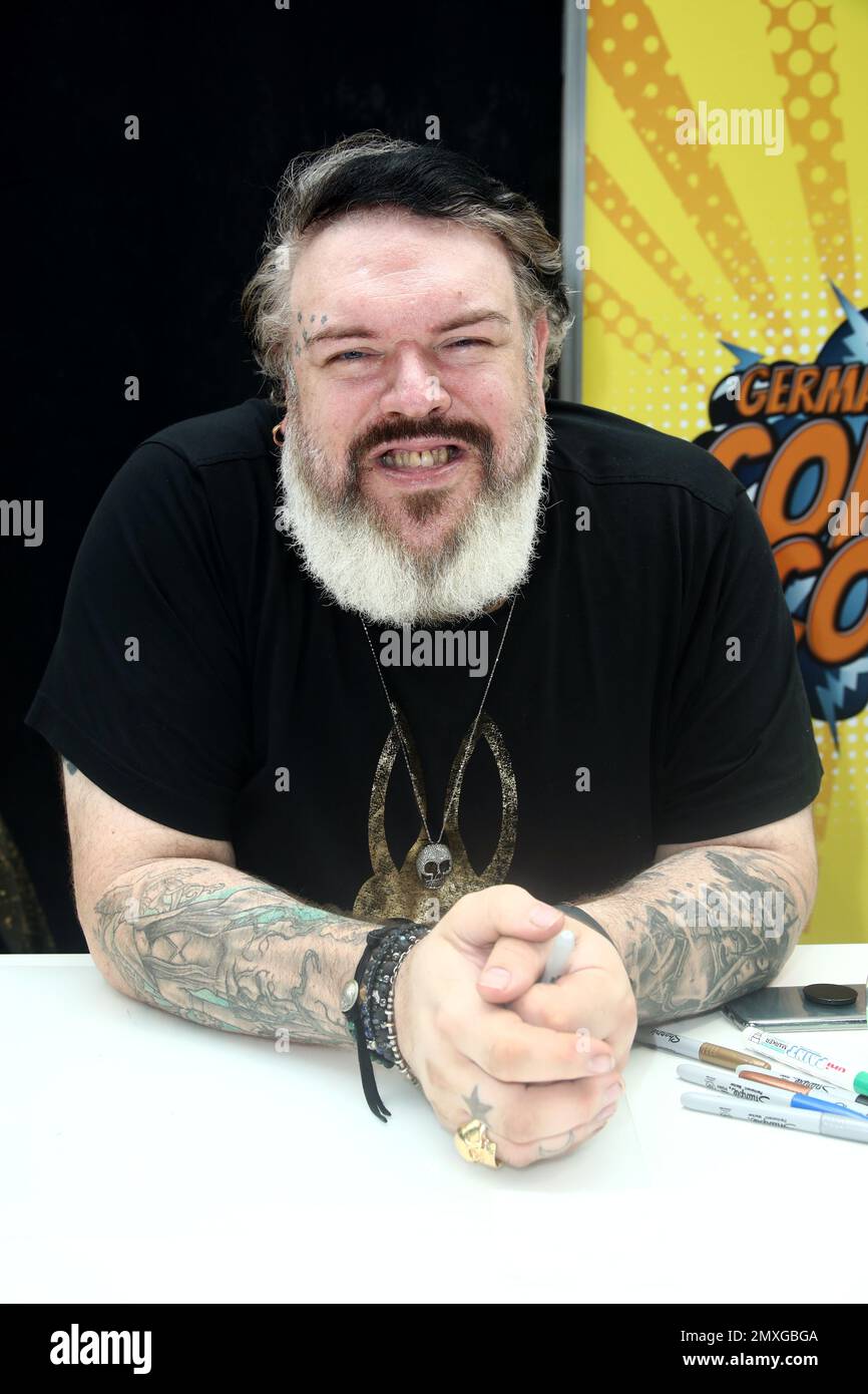 DEU, Deutschland, Berlin, 29,9.19, Bahnhof Berlin, Deutsche Comic Con Berlin 2019, Kristian Nairn ( Game of Thrones ) Stockfoto