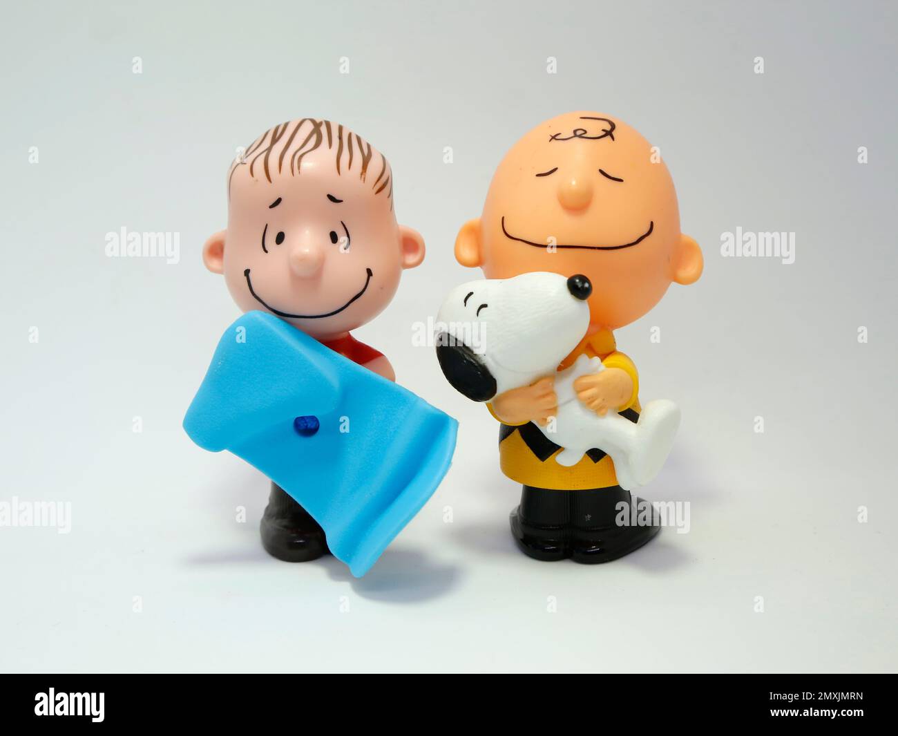 Freunde Charlie Brown, Snoopy und Linus. Comic Peanuts Stockfotografie