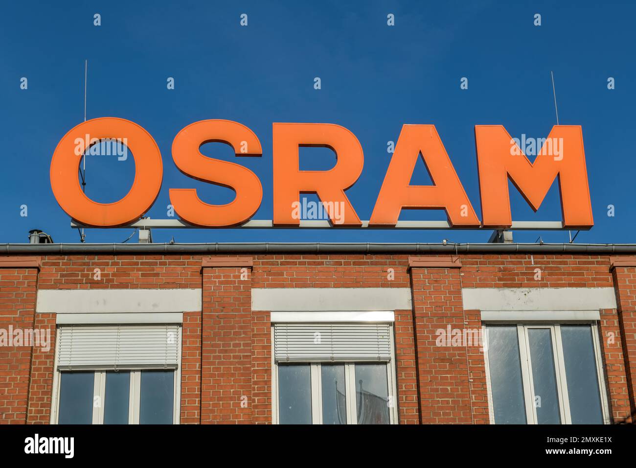 Osram plant, Nonnendammallee, Siemensstadt, Spandau, Berlin, Deutschland, Europa Stockfoto