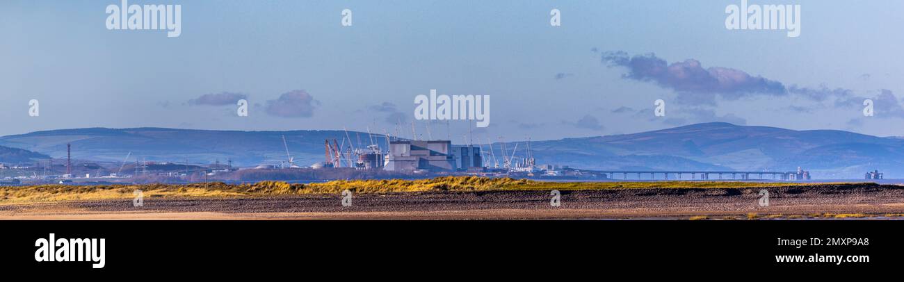 Der Bau von Hinkley Point C Stockfoto