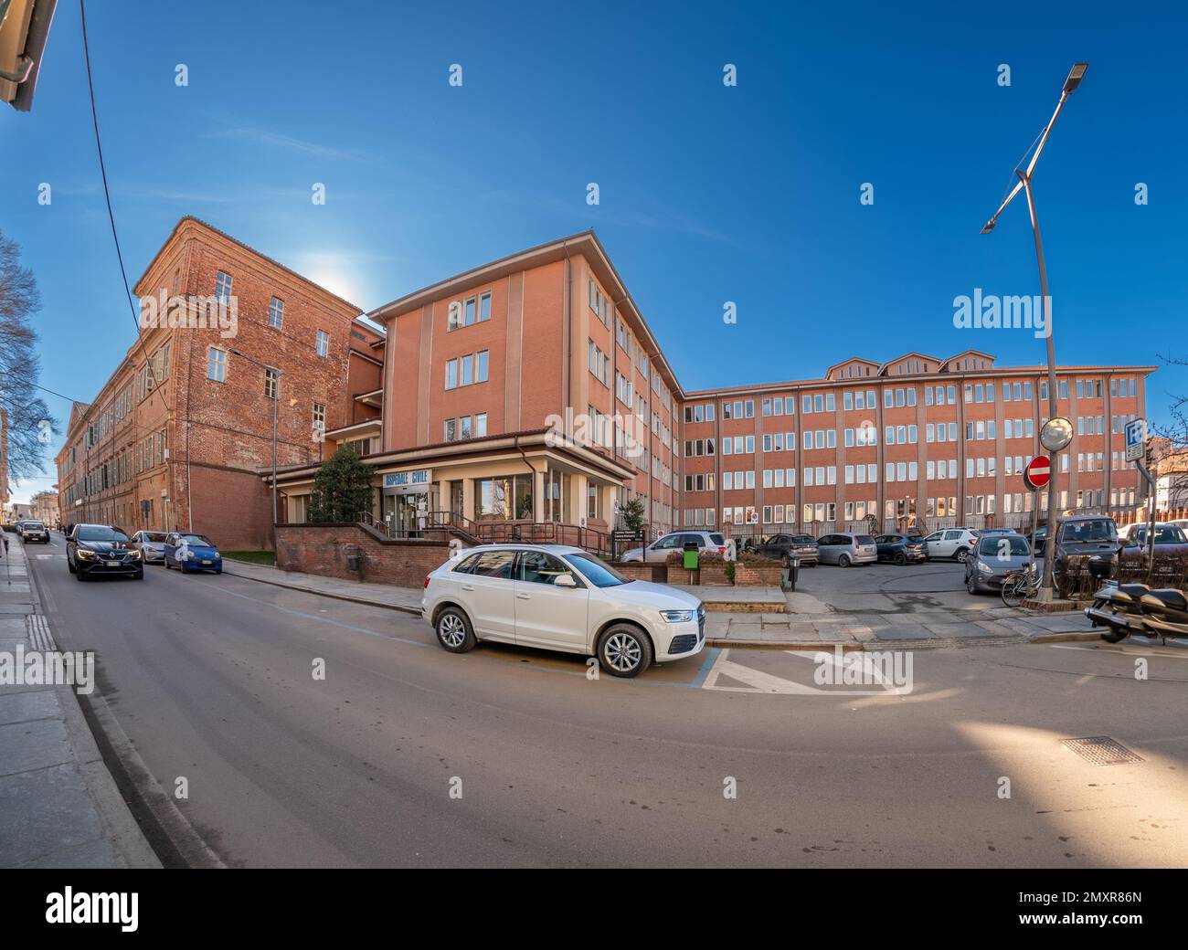 Saluzzo, Piemont, Italien 3. Februar 2023 Saluzzo ASL Cuneo 1 Civil