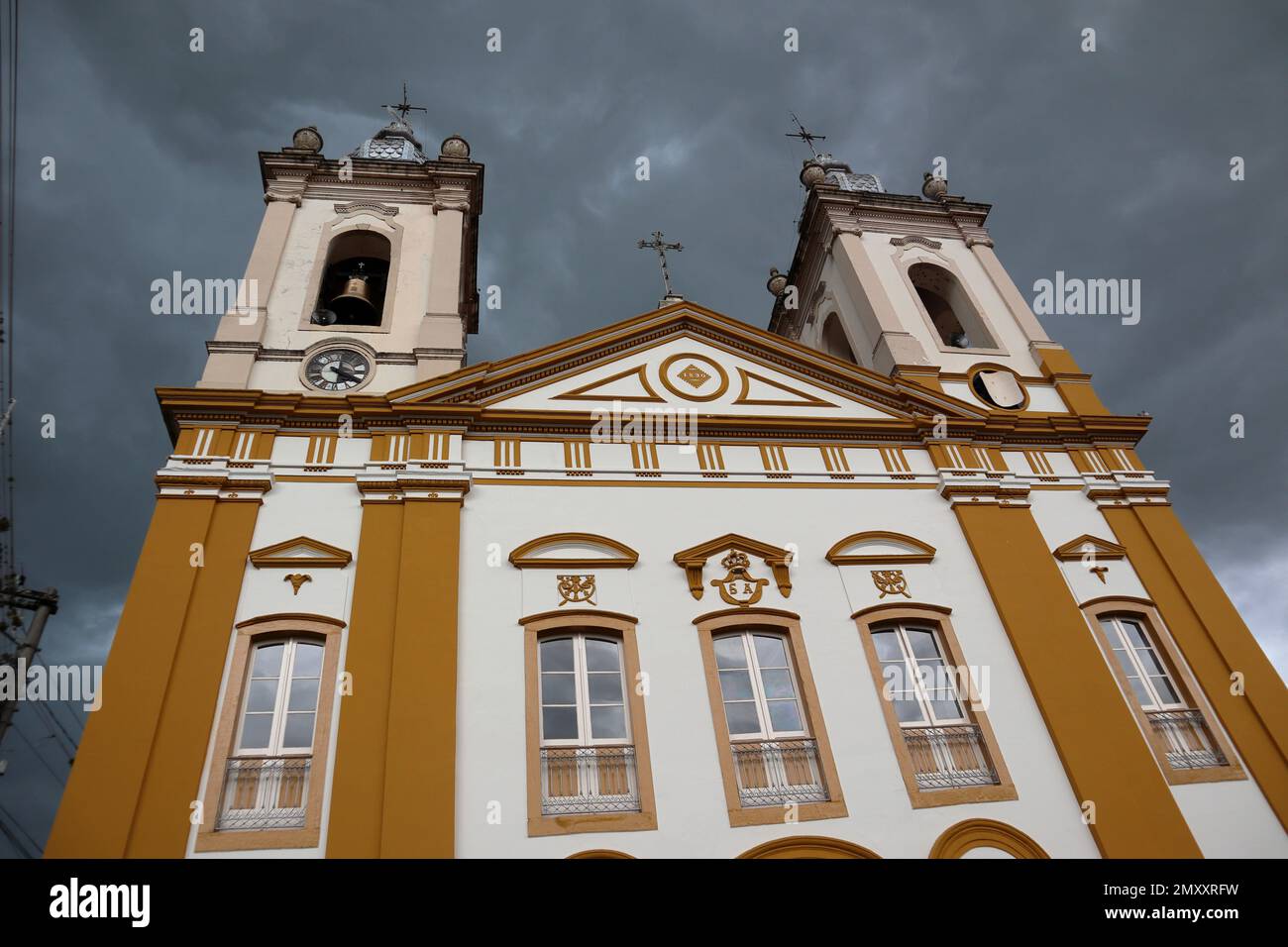 Sao Jose Do Barreiro, Sao Paulo, Brasilien, 25. februar 2023. Cine Theatro Sao Jose, datiert von 1868 Stockfoto