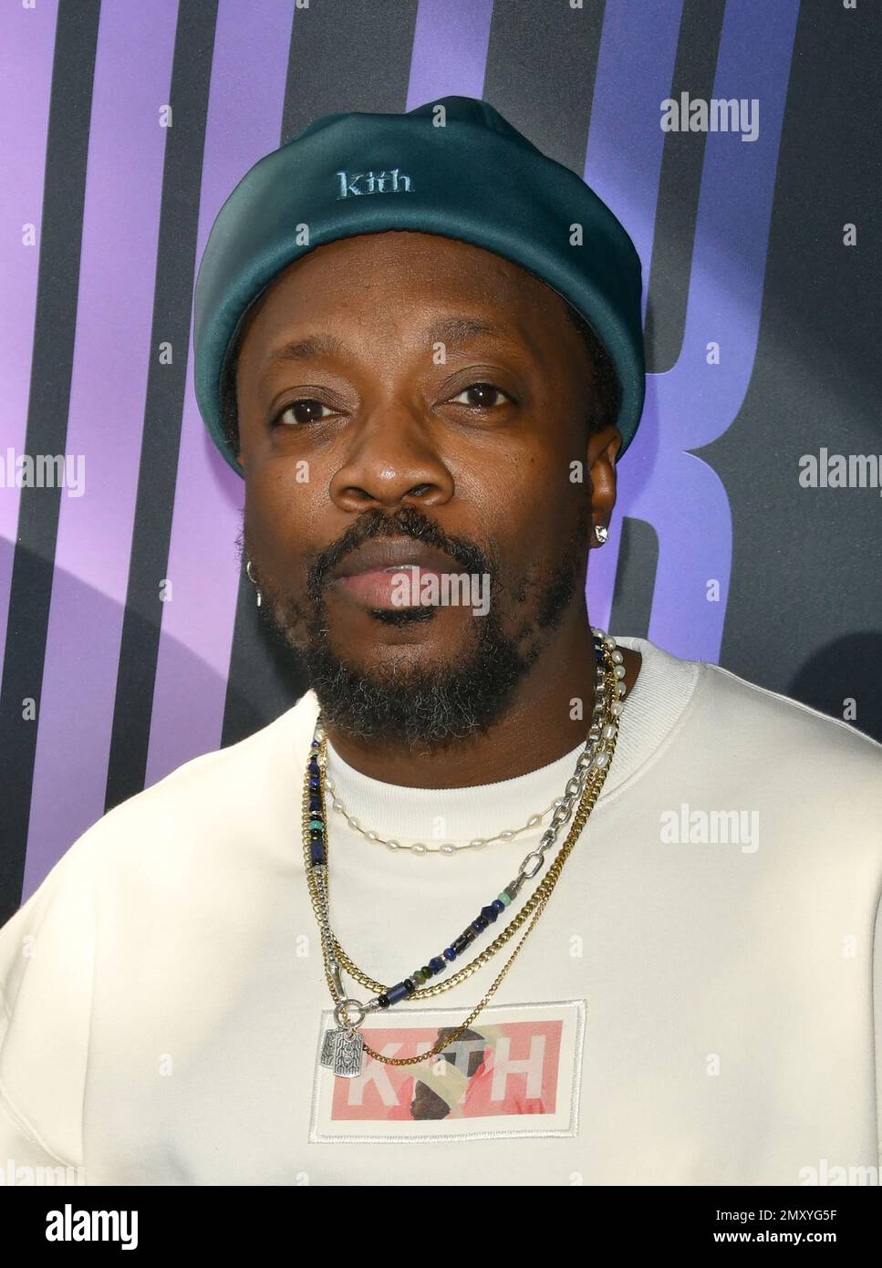 Los Angeles, Ca. 03. Februar 2023. Anthony Hamilton trinkt am 03. Februar 2023 bei Culina Modern Italian in Los Angeles, Kalifornien, auf den Grammy Lifetime Achievement Award von Google Pixel. Kredit: Koi Sojer/Snap'n U Photos/Media Punch/Alamy Live News Stockfoto