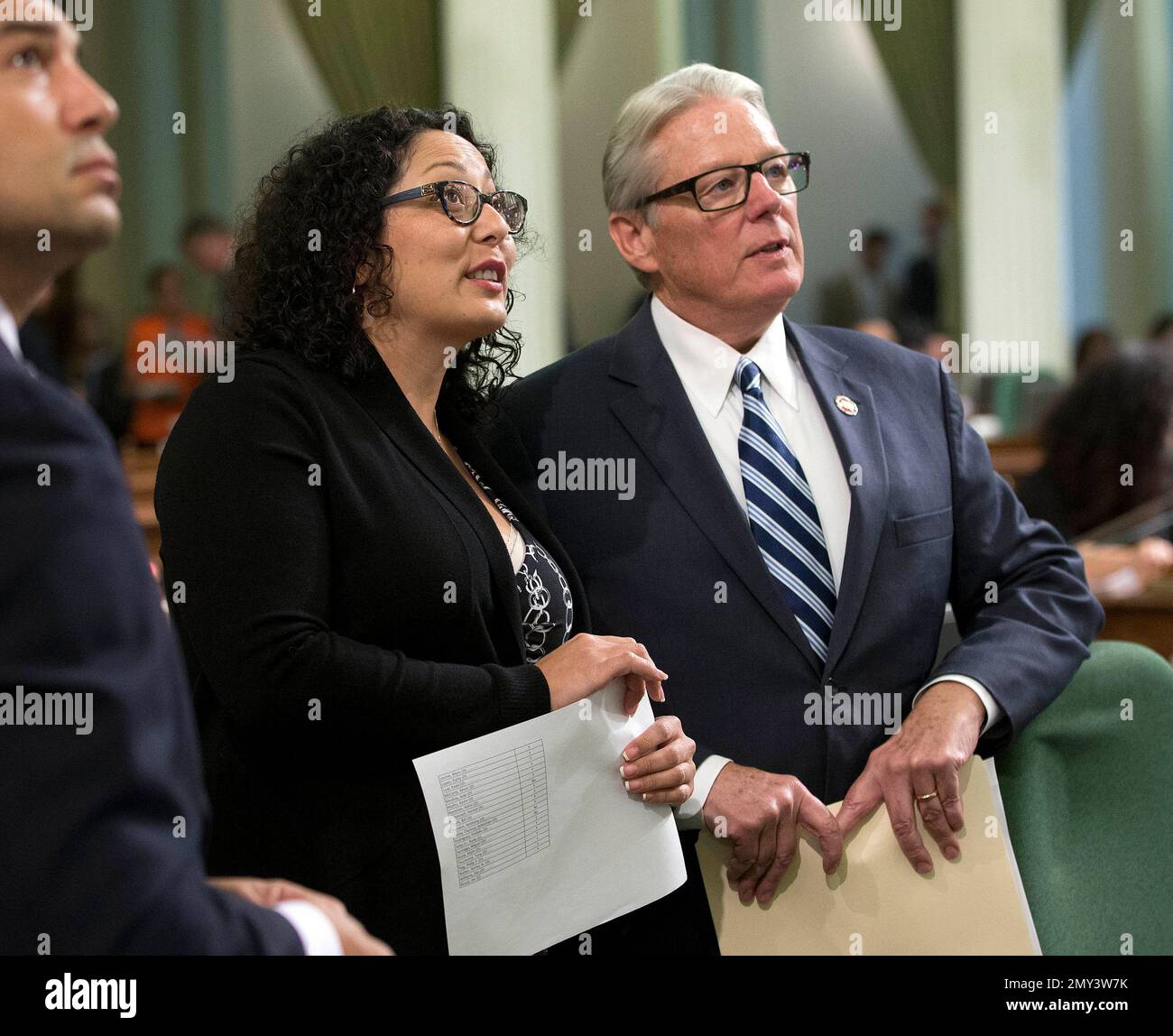 Assemblywoman Cristina Garcia, DBell Gardens, and Sen. William Monning