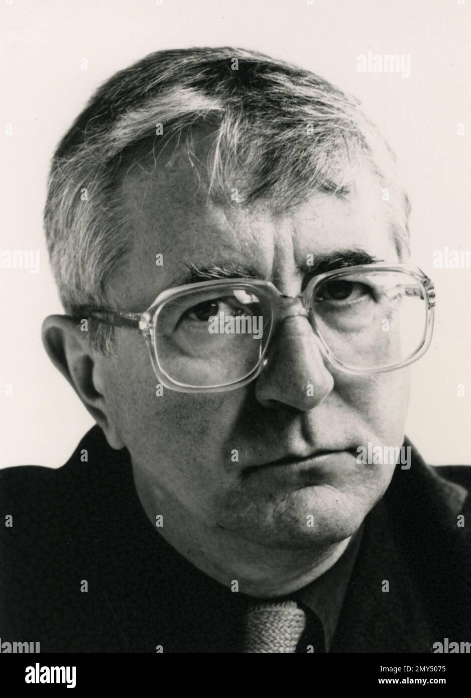 Britischer Spionage-Thriller, Schriftsteller Len Deighton, UK 1980er Stockfoto