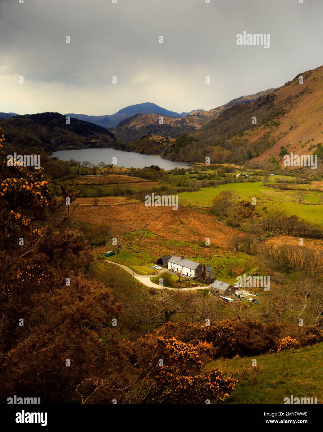 Snowdonia Landschaften Stockfoto