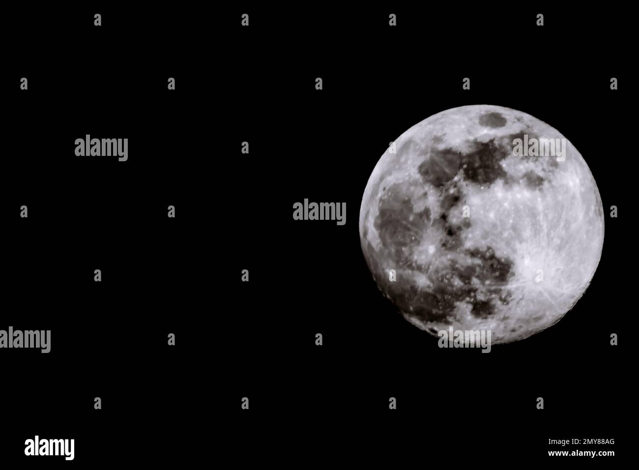 ASTRONOMIE : DER MOND Stockfoto