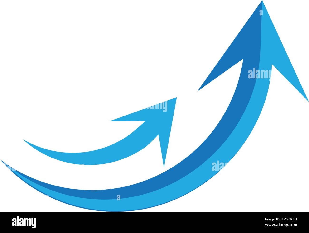 Arrow Logo Vector Design Illustration Template (Vorlage zur Darstellung von Vektor Stock Vektor