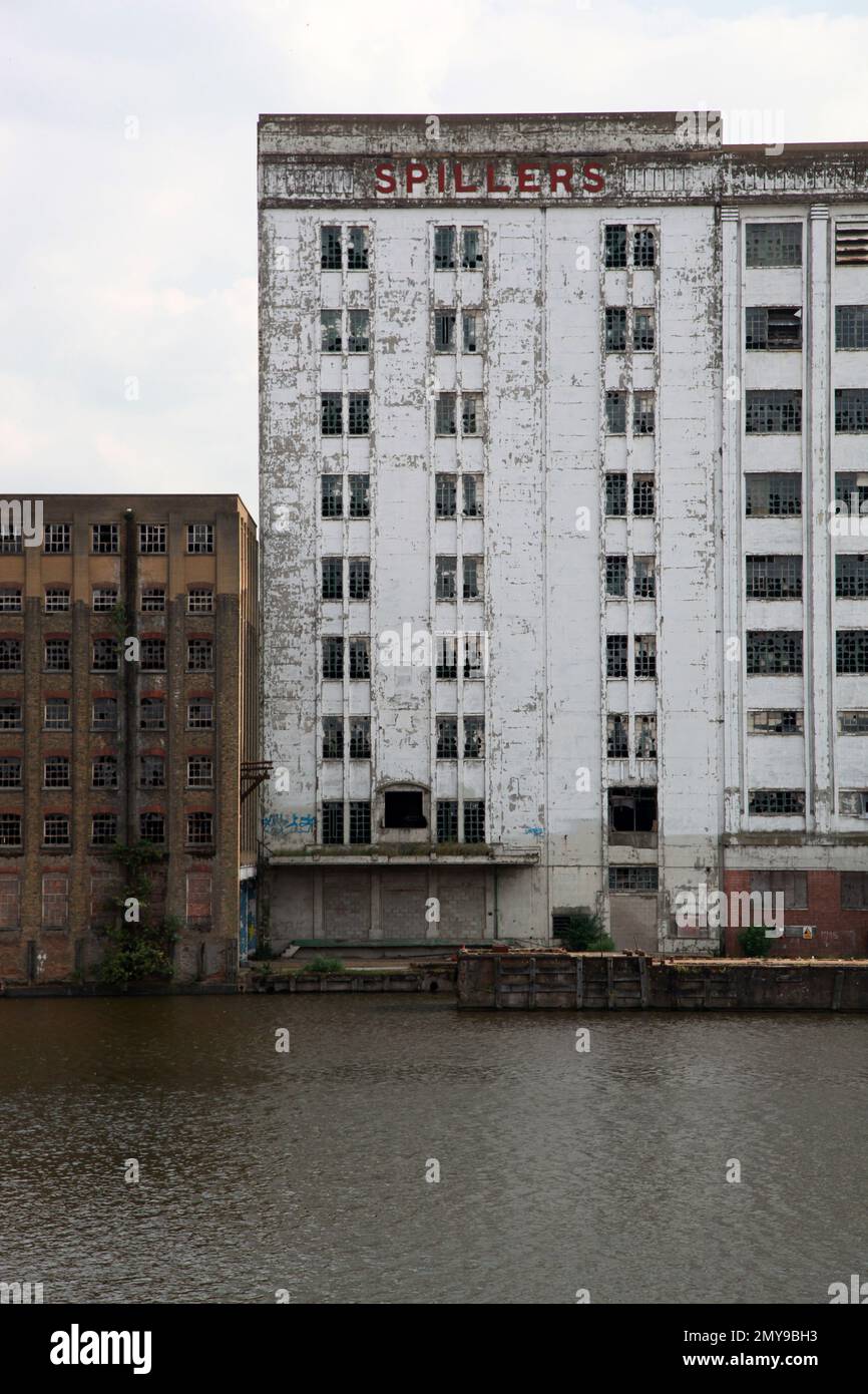 Millennium Mills - Royal Victoria Docks - Docklands, London Stockfoto