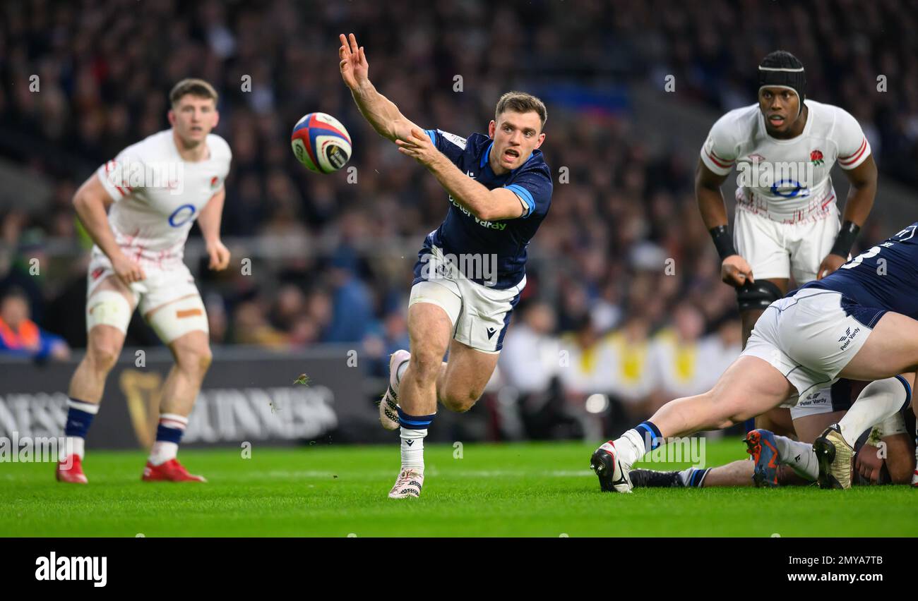04 Jan 2023 - England gegen Schottland - Guinness Six Nations - Twickenham Stadium Schottlands Ben White während des Six Nations Spiels bei Twickenham Bild : Mark Pain / Alamy Live News Stockfoto