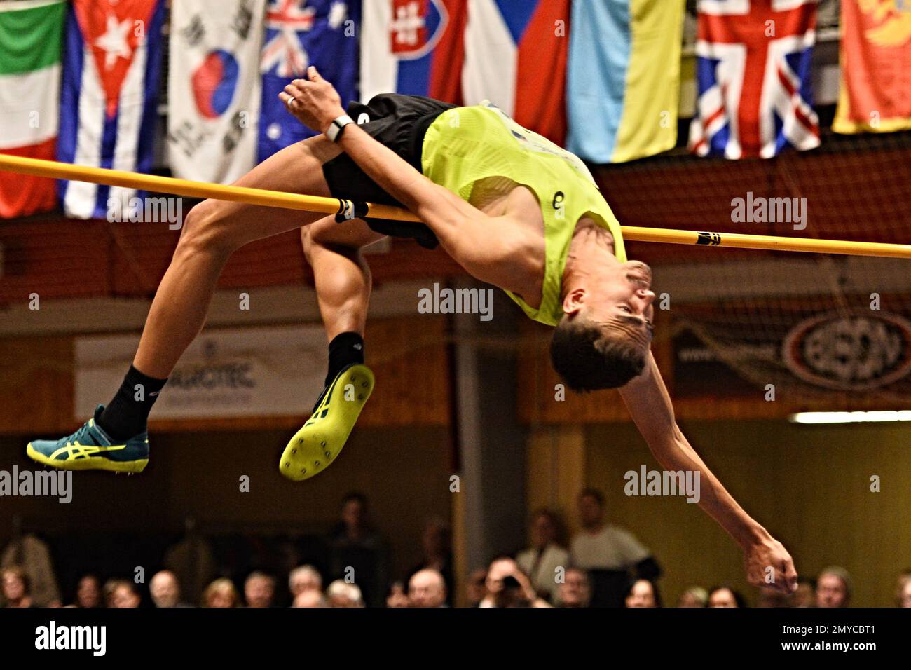 Thomas Carmoy aus Belgien tritt während des Hustopecske skakniTreffens
