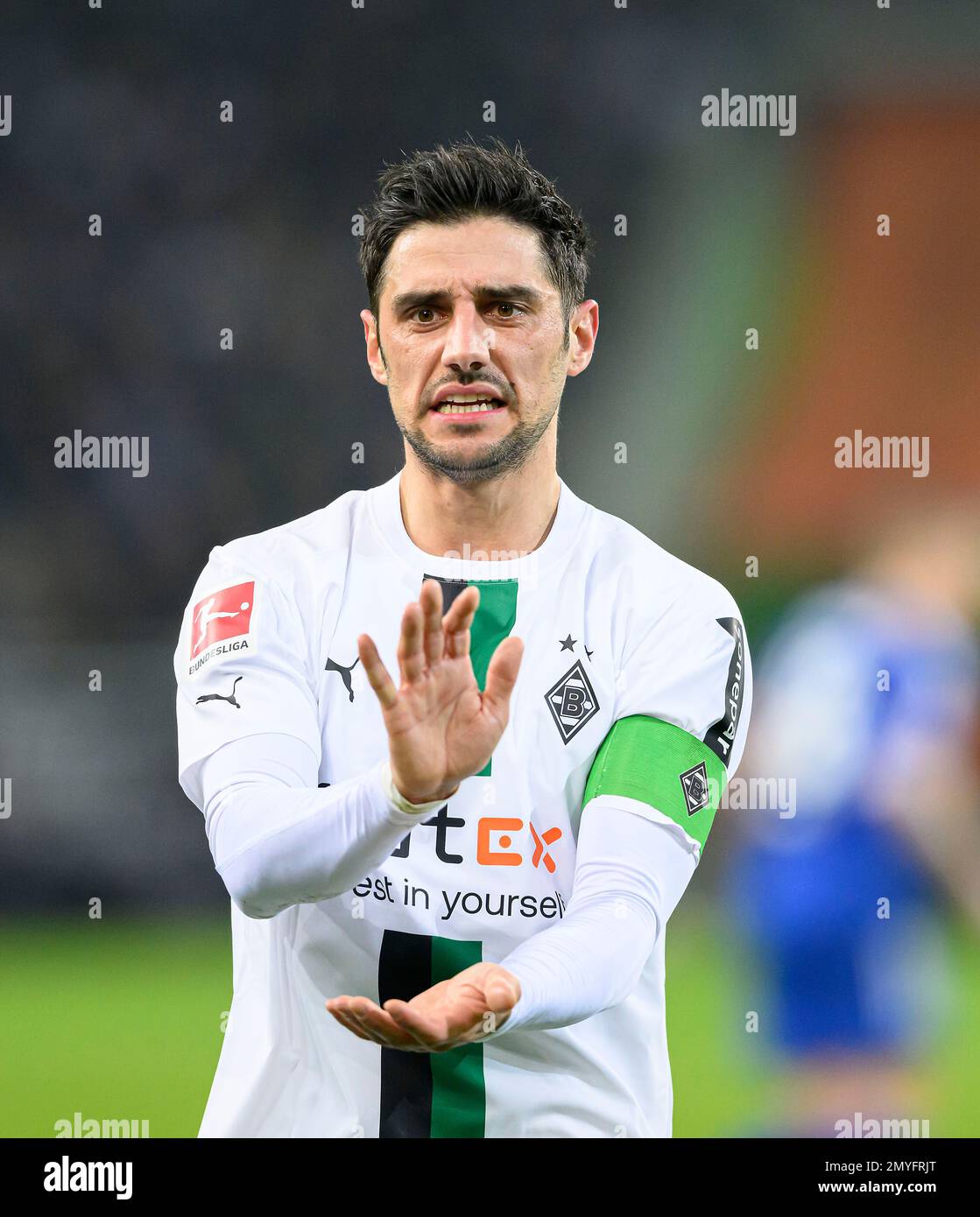 Lars STINDL (MG) Gesture, Gesture Soccer 1. Bundesliga, 19. Spieltag