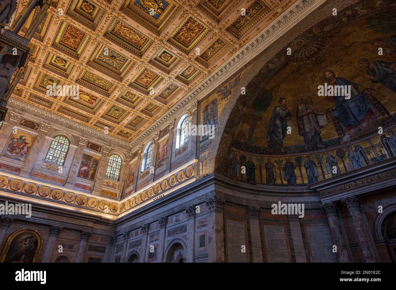 Die päpstliche Basilika St. Paul vor den Mauern ist eine der vier