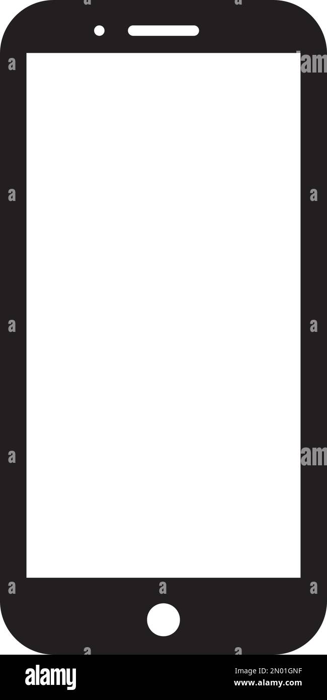 Vektordesign des Smartphone-Logos Stock Vektor