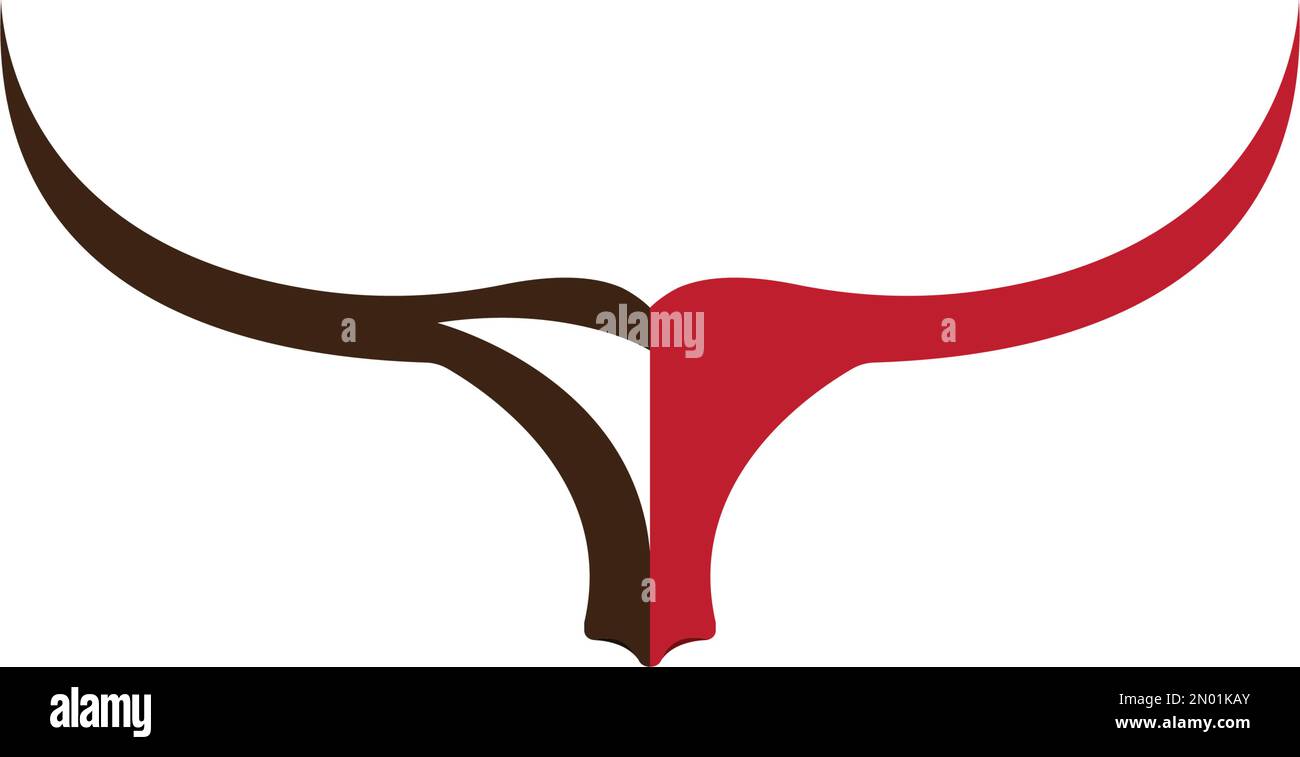 Hintergrund der Symbolgestaltung von Taurus Stock Vektor