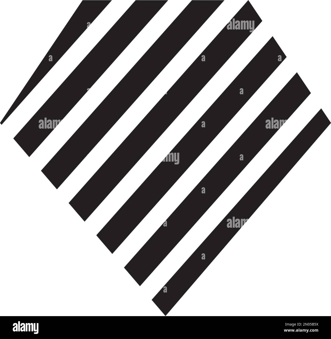 Abbildung der Vektorvorlage für das Diamantlogo Stock Vektor