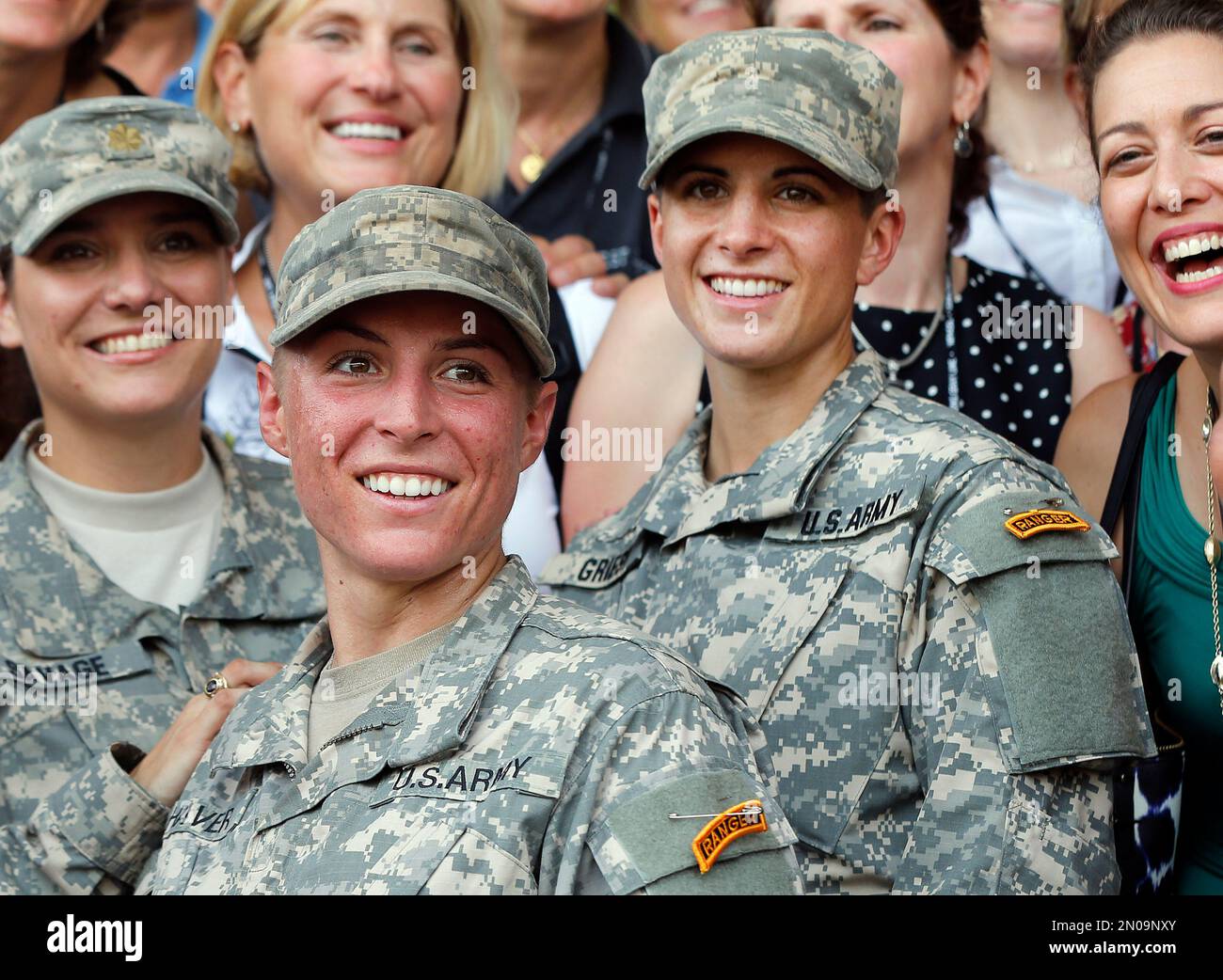 FILE In this Aug. 21, 2015, file photo, Army 1st Lt. Shaye Haver