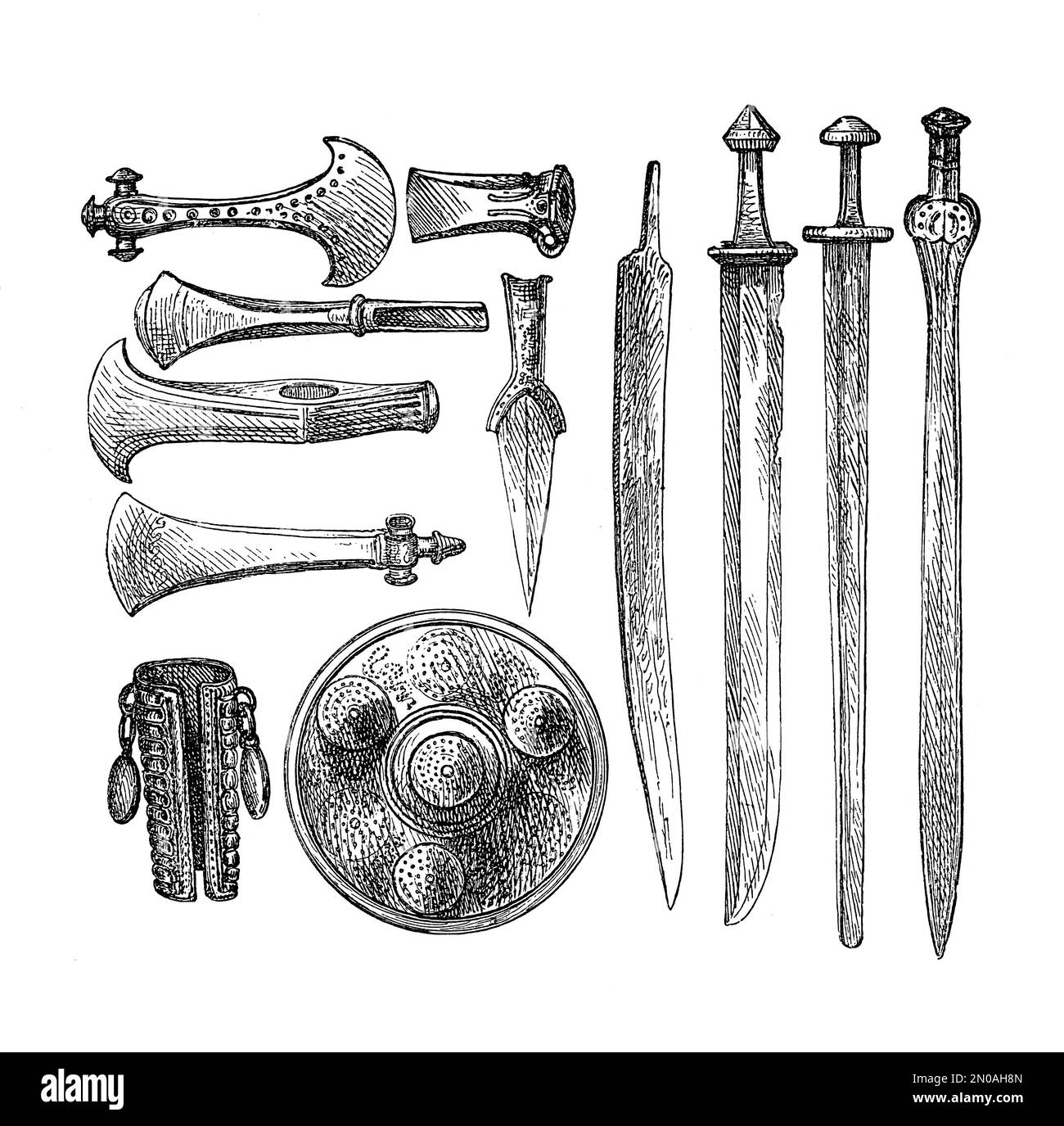 Dänisches mittelalter SchwarzweißStockfotos und bilder Alamy