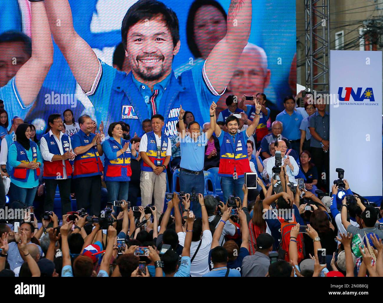 Philippine Vicepresident and now opposition presidential candidate