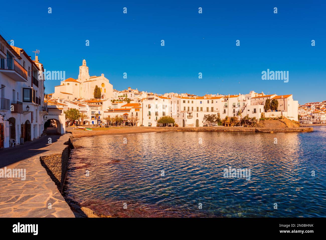 Das Dorf Cadaques in Katalonien, Spanien Stockfoto