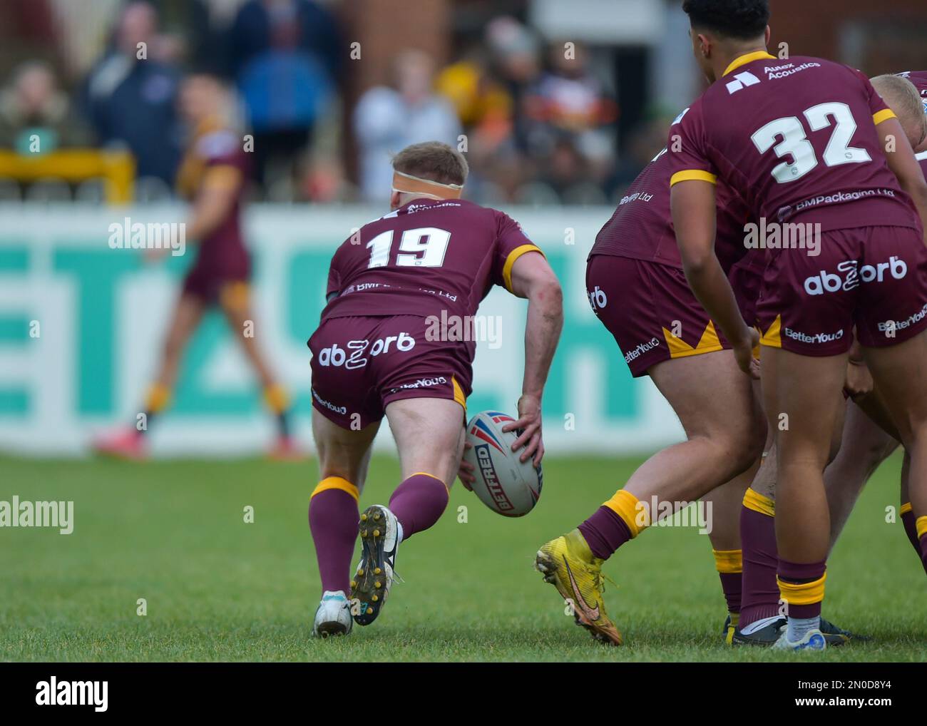 Castleford, Großbritannien. 05. Februar 2023. Nathan Massey Testimonial, Castleford Tigers gegen Huddersfield Giants im MEND-A-Hose Jungle, Castleford West Yorkshire, Großbritannien, am 5. Februar 2023 Fotokredit Craig Cresswell Photography Credit: Craig Cresswell/Alamy Live News Credit: Craig Cresswell/Alamy Live News Stockfoto