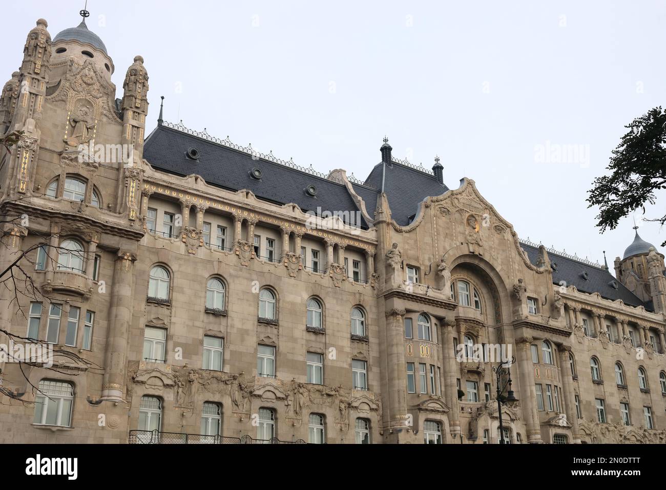 Budapest-Gebäude Stockfoto