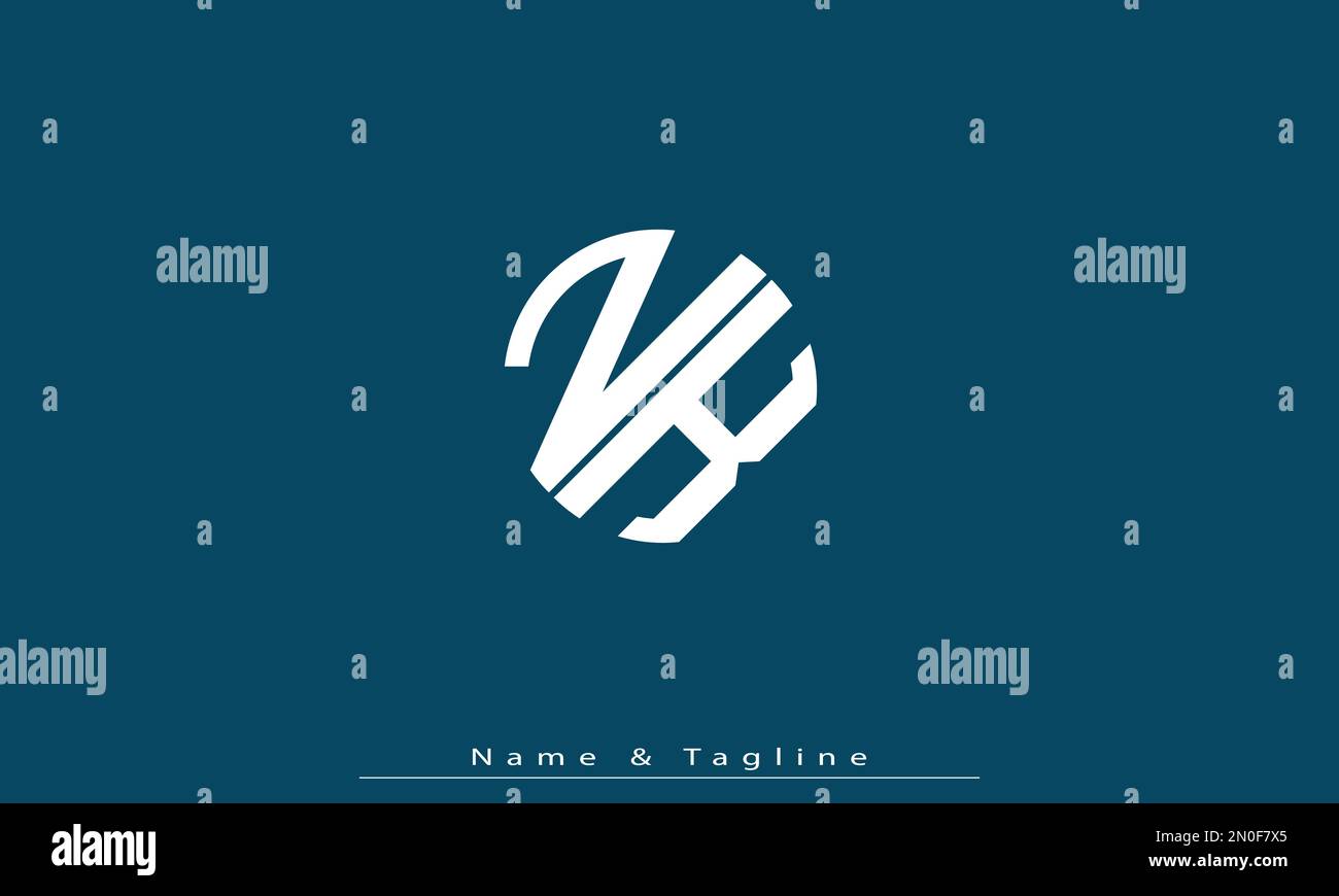 Alphabet Buchstaben Initialen Monogramm Logo ZK , KZ Stock Vektor