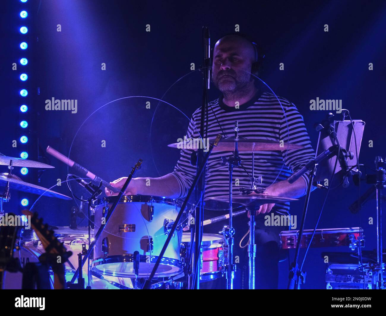 Bardolino, Italien. 04. Februar 2023. Tommaso Graziani während Filippo Graziani - Arcipelago Ivan, italienischer Sänger Musikkonzert in Bardolino, Italien, Februar 04 2023 Kredit: Independent Photo Agency/Alamy Live News Stockfoto