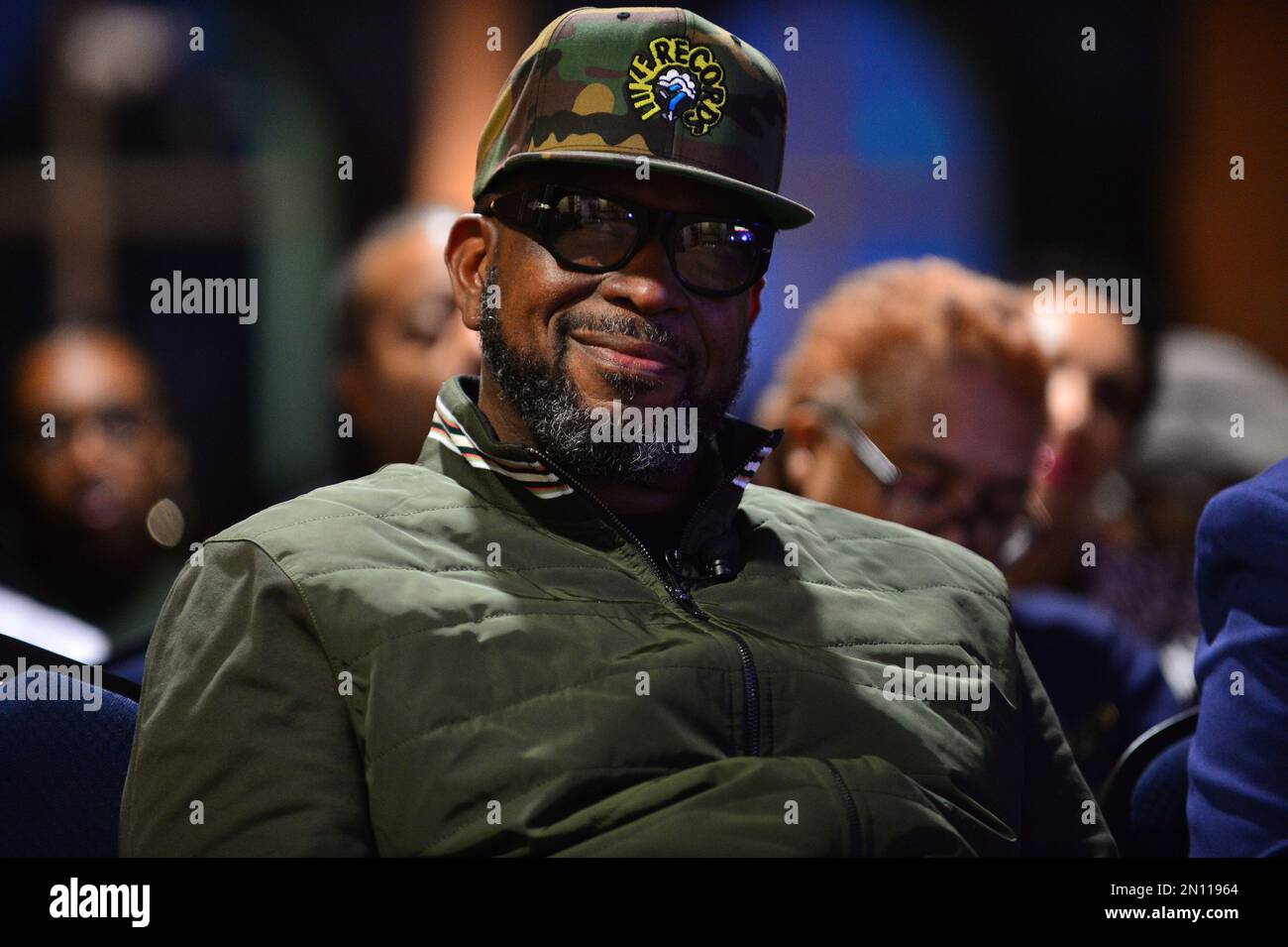 Luther Campbell am Black History Month Fireside Chat mit Michael Eric Dyson, moderiert vom Bürgermeister der Stadt Miramar Wayne Messam im Miramar Cultural Center im Miramar Cultural Center in Miramar, Florida. 04 Feb. 2023 Guthaben: mpi10/MediaPunch Stockfoto