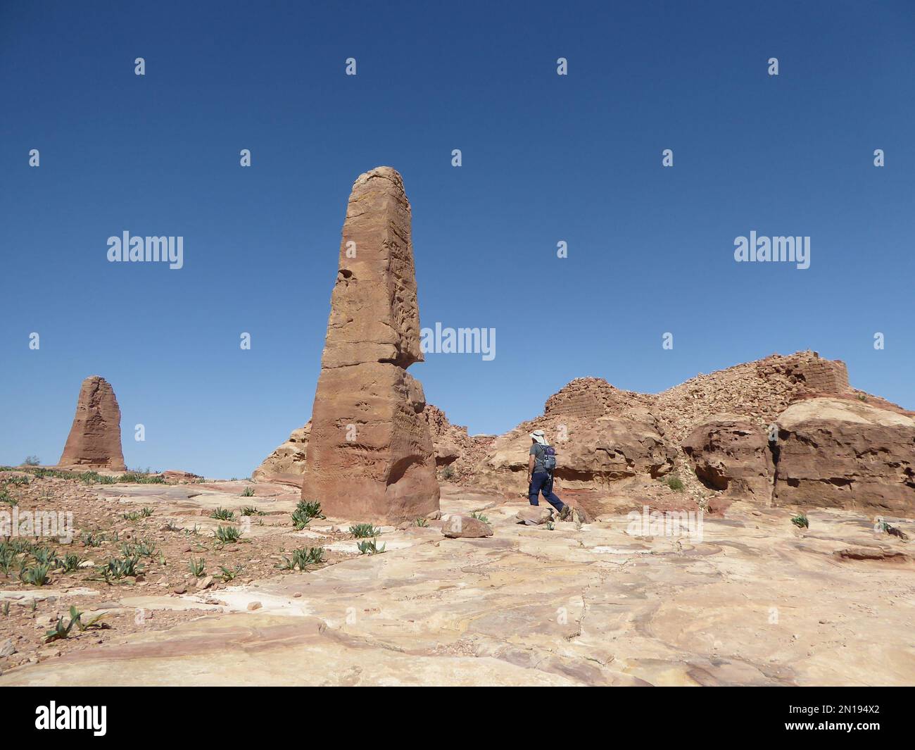 Petra, Jordanien Stockfoto